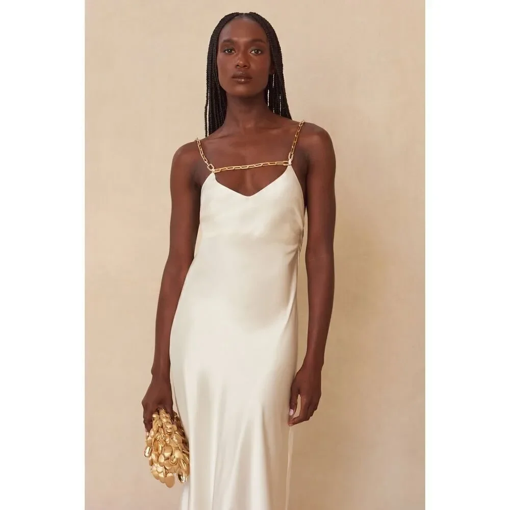Cult Gaia KIRYA GOWN white M - Picture 15 of 16